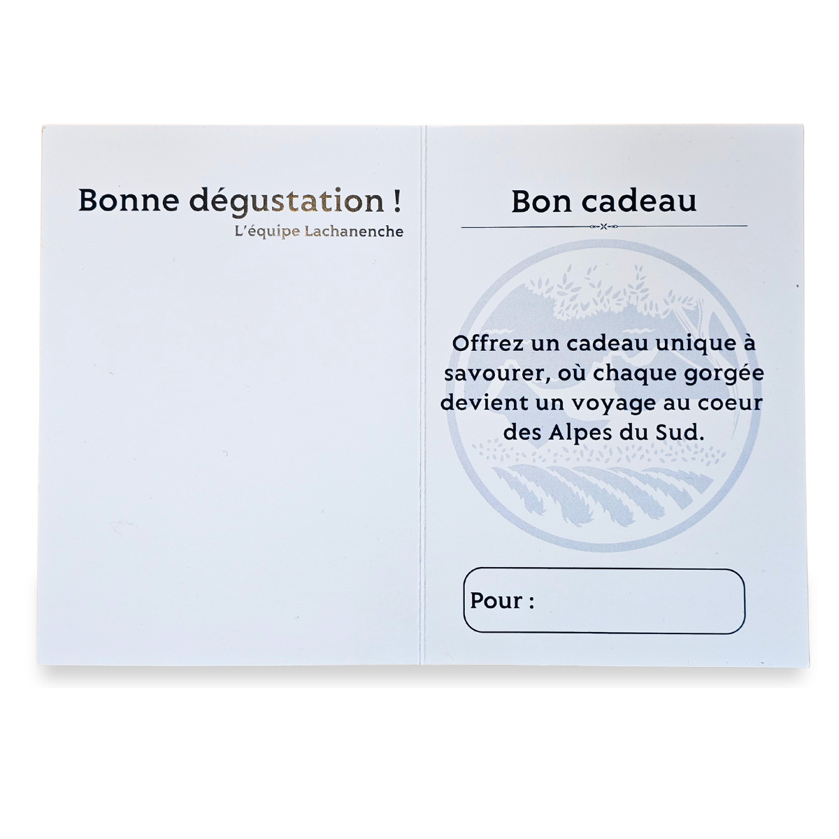 
                  
                    Carte Cadeau Lachanenche
                  
                