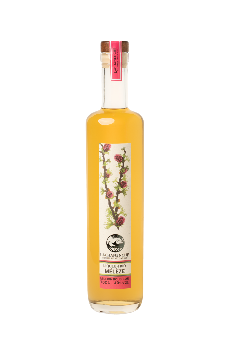 Organic larch liqueur